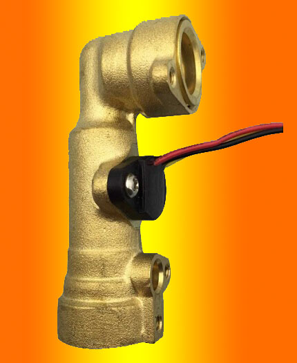 GE-302E Brass Water Flow Sensor 1/2 Clamp