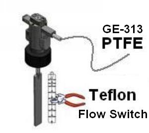 PTFE Teflon Paddle Flow Switches
