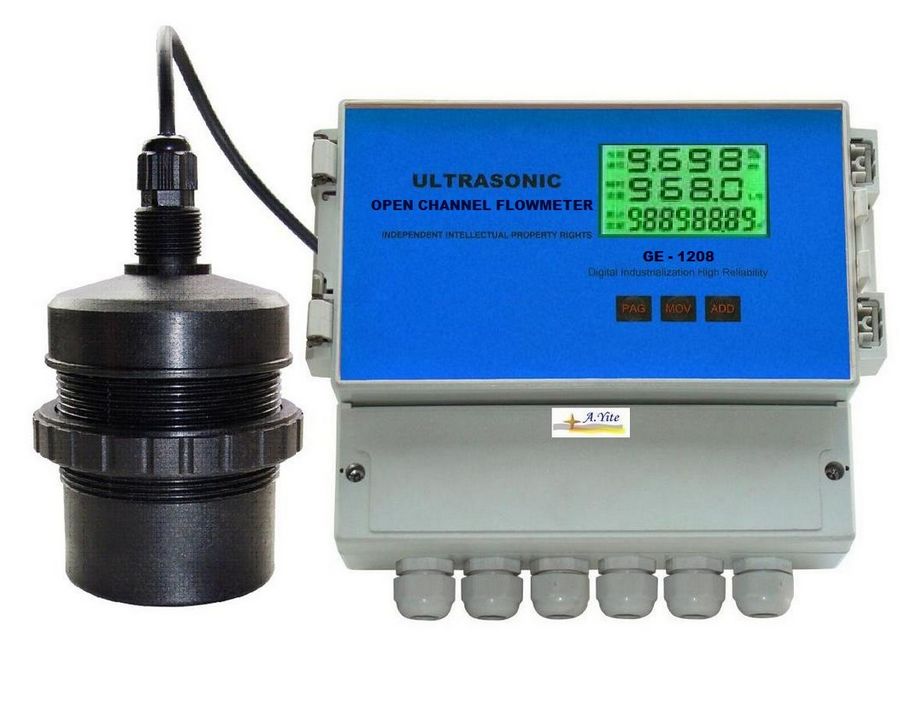 GE-1208  Open Channel Ultrasonic Flowmeter