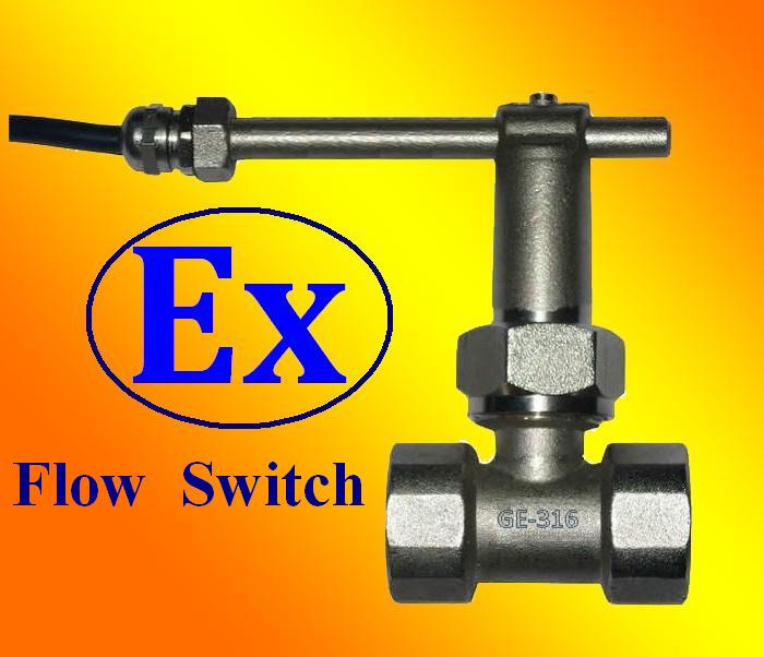 GE-316 Explosion Proof Paddle Flow Switches