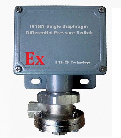 101NN PTFE Diaphragm Differential Pressure Switch