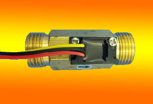 GE-302D水流量传感器-黄铜材质4分外螺纹