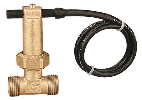 Caleffi 315 Flow switch with magnetically operated contacts