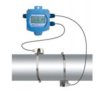 Battery Power Ultrasonic Flow Measurement Meter